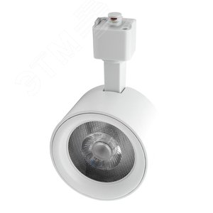 Светильник светодиодный трековый на шинопровод ДПО-10w 3000K 24 град. белый - Jazzway