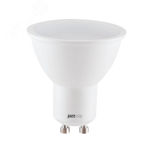 Лампа светодиодная LED 8Вт GU10 3000K диммируемая - Jazzway
