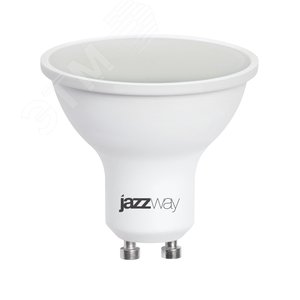 Лампа светодиодная LED 8Вт GU10 4000K диммируемая - Jazzway