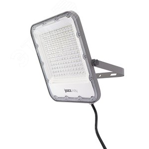 Прожектор светодиодный ДО-100 Вт 11000 Лм 6500К IP65 200-240 В LED угол светораспределения 80 градусов -40...50С литой алюминий с антикоррозийным покрытием линзовый модуль - фото 5