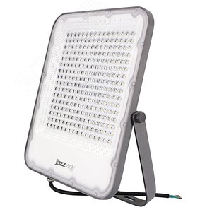 Прожектор светодиодный ДО-200 Вт 22000 Лм 6500К IP65 200-240 В LED угол светораспределения 80 градусов -40.. +50 градусов С литой алюминий с антикоррозийным покрытием линзовый модуль - Jazzway