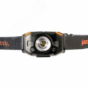 Фонарь налобный 5Вт LED + 2 x RED SMD ABS-пластик алюминий нейлон 5 режимов работы управление жестами дальность до 100м заряд microUSB в комплекте IP54 - фото 2