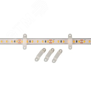 Лента светодиодная 18Вт/м 24В 4000К белый IP65 168 LED/м 5м - Jazzway