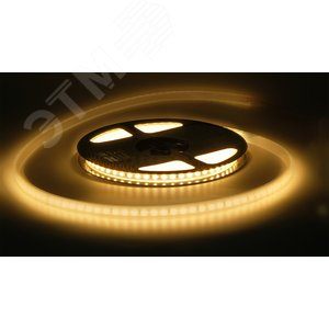 Лента светодиодная 18Вт/м 24В 4000К белый IP65 168 LED/м 5м - фото 2