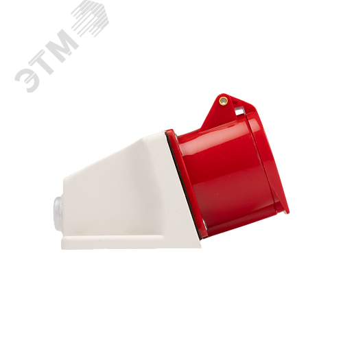 Розетка стационарная для наружной установки PPC 124 3Р+РЕ 32А 380В IP44 Jazzway - фото 3