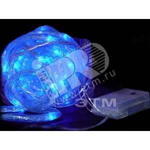 Гирлянда Змейка 48LED 5м IP20 синяя 8 режимов - Jazzway