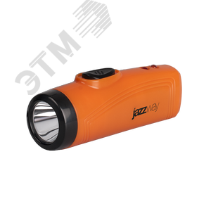 Фонарь JAZZway Accu1-L1W-og (оранж) Li-ion - Jazzway