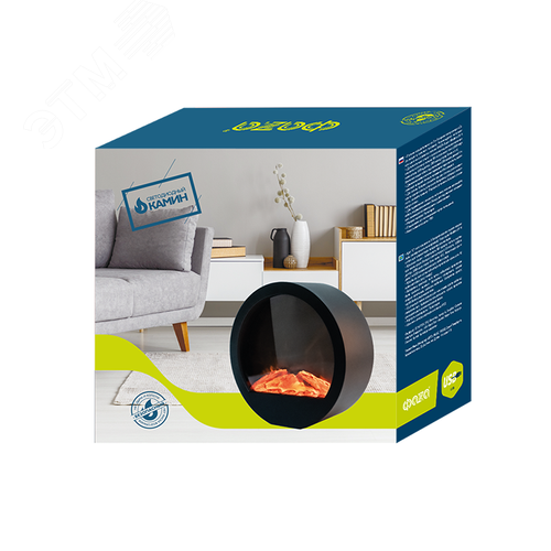Камин светодиодный FL-D36 USB 350х345х130 IP20 ФАZА (5034396) - фото 3