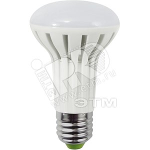 Лампа светодиодная зеркальная LED 8вт Е27 R63 холодная PLED (1007681) - Jazzway