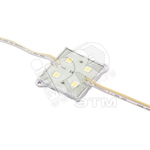 Модуль 5050/4leds DC12V RED (красный) IP65 (упаковка 10 шт.) - Jazzway