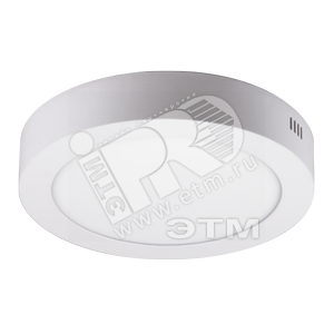 Светильник светодиодный PCL2-R24050 24W 6500K 2160Lm AC 196-264V/50Hz (1038531) - Jazzway