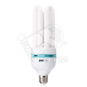 Лампа энергосберегающая КЛЛ 45Вт 4U 840 E27 72х230 8000 часов - Jazzway