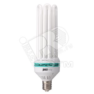 Лампа энергосберегающая КЛЛ 150Вт 6U 840 E40 105х325 8000 часов - Jazzway