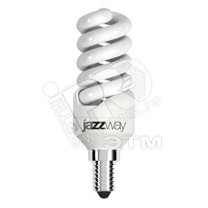 Лампа энергосберегающая PESL-SF2s 11/ 840 E14 34х105 T2 - Jazzway