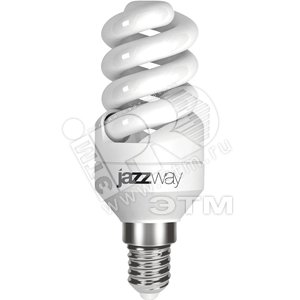 Лампа энергосберегающая PESL-SF2s 9w/ 840 E14 34х96 T2 - Jazzway