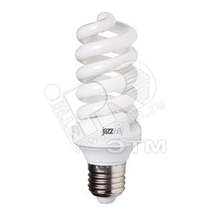 Лампа энергосберегающая PESL-SF 20w/827 E27 48х125T3 - Jazzway
