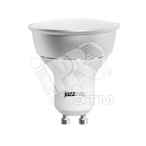 Лампа светодиодная LED 5вт GU10 холодная PLED - Jazzway