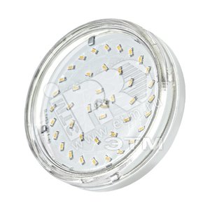 Лампа светодиодная LED 4.4вт GX53 ECO CLEAR теплая PLED - Jazzway