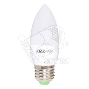 Лампа светодиодная PLED-SE C37 3w 2700K 200 Lm E27 230/50 (1028082) - Jazzway