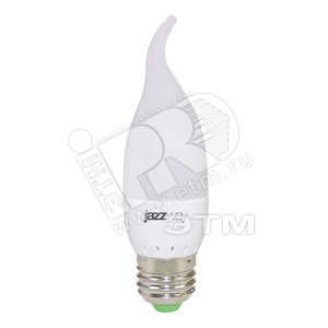 Лампа светодиодная PLED-SE CA37 3w 2700K 200 Lm E27 230/50 (1028129) - Jazzway