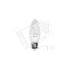 Лампа светодиодная PLED-SP C37 7w 2700K 530 Lm E27 230/50 - Jazzway