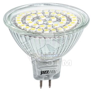 Лампа светодиодная LED 3вт GU5.3 JCDR PLE D белый цвет свечения - Jazzway