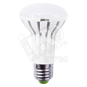 Лампа светодиодная зеркальная LED ЗК 5.5вт Е27 ECOR63 холодная PLED - Jazzway