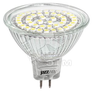 Лампа светодиодная PLED-ECO-JCDR 4W 4000K 240Lm GU5.3 230V - Jazzway