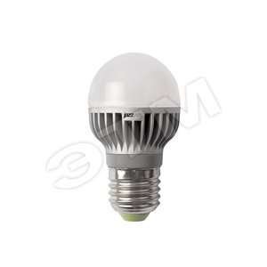 Лампа светодиодная LED PLED-G45 5Вт Е27 теплый 2700K (G45 5wЕ27 27) - Jazzway