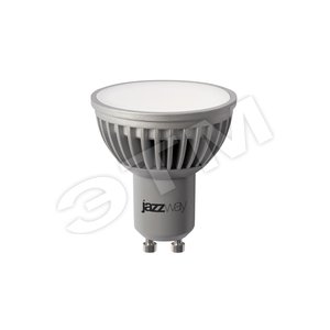 Лампа светодиодная LED PLED-GU10 5Вт GU10 теплый 3000К (GU10 5Вт тепл) - Jazzway