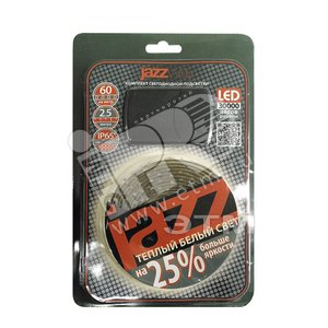 Комплект ленты светодиодной 2,5 метра теплый белый 3528/60 IP65 Jazzway - Jazzway