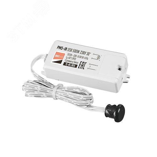 Датчик движения PMS-IR 050 500W 230V 30 WH IP20 - Jazzway