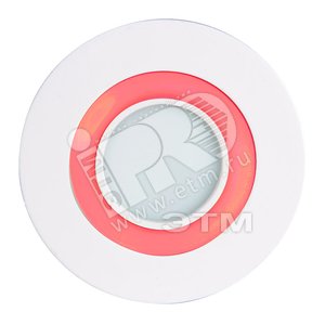 Светильник светодиодный PPL-R 12085  6W/2W  6500K  red  красный/круглый  JAZZway - Jazzway