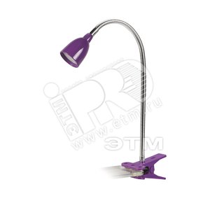 Лампа настольная PTL-1215c 4w 3000K фиолетовая Jazzway - Jazzway