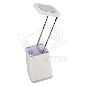 Лампа настольная PTL-1305 4w 3000K фиолетовая USB - Jazzway