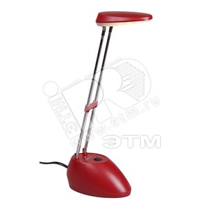 Лампа настольная PTL-1316 3w 3000K красная Jazzway - Jazzway
