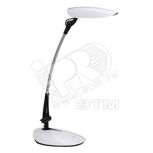 Лампа настольная PTL-1317 9w 3000K белая (1036810) - Jazzway