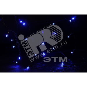 Гирлянда Сосульки 100LED 2 м синяя - Jazzway