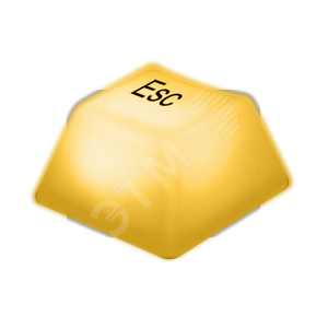 Светильник JS1-ESC клавиша Yellow желтый - Jazzway