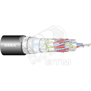 Кабель витая пара KJAAM-ARM 24x(2+1)x0,5 броня - Reka Cables