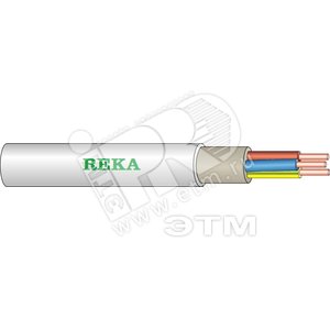 Кабель силовой безгалогенный MMJ-HF 3x1,5 S F4B RE - Reka Cables