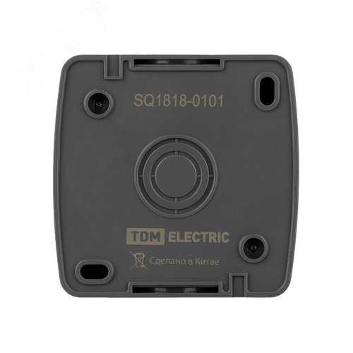 "Выключатель 1-кл. открытой установки IP44 10А серый ""Селигер"" TDM" 5