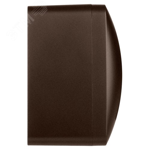 Розетка 2П+3 открытой установки IP54 16А с прозр  чной крышкой шоколад Селигер TDM" 5