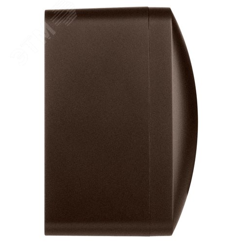 "Розетка 2П+3 открытой установки IP54 16А с крышкой шоколад ""Селигер"" TDM" 4