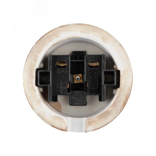 Розетка фарфоровая 2П 10А 250В мраморная «Болонь» TDM 5