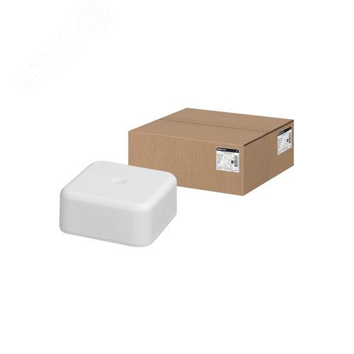 Коробка распаячная КР 50х50х20 ОП белая IP40 - TDM ELECTRIC