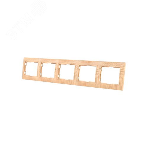 Рамка 5 постовая горизонтальная ЭКО (сосна) Таймыр TDM