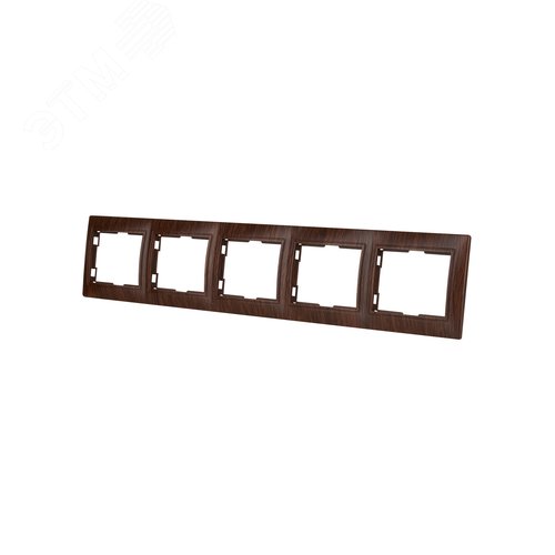 Рамка 5  постовая горизонтальная ЭКО (бук) Таймыр TDM