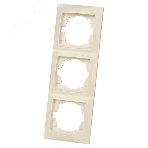 Рамка 3-х постовая вертикальная сл. кость Лама TDM