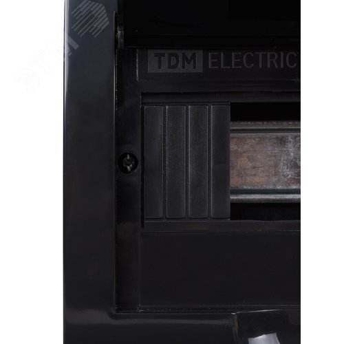 Бокс ЩРН-П-12 модулей навесной пластик IP41, Антрацит TDM - TDM ELECTRIC